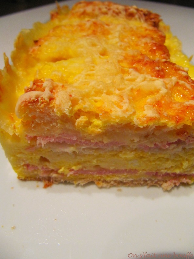 Croque-cake normand